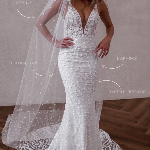 MWL Made With Love Elliot Wedding Dress - Picture 2 of 3